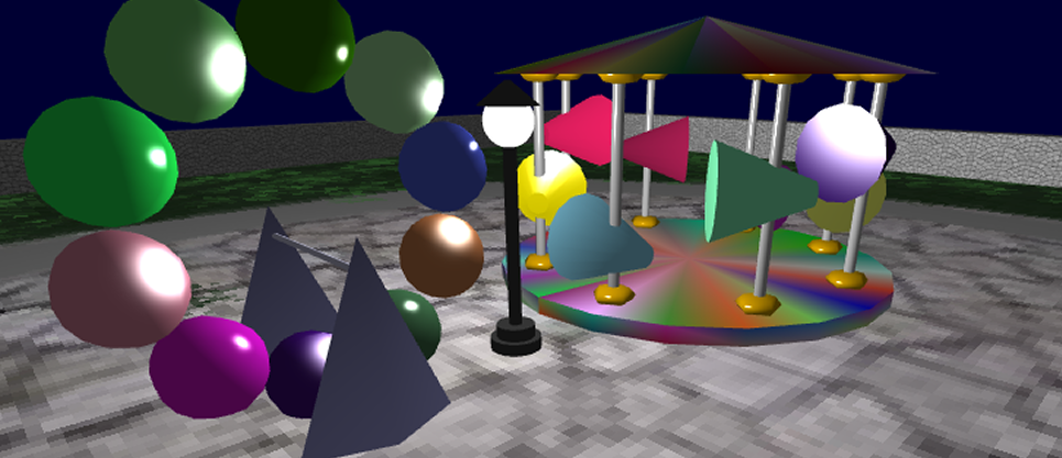 WebGL Amusement Park